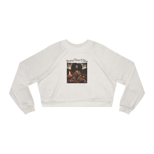 Soft Glow, Quiet Power™ Cropped Luxe Gallery - Sweatshirt