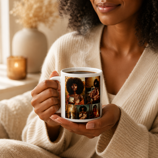 The Create Calm. Carry Fire. Ritual Mug | Golden Hour Collection