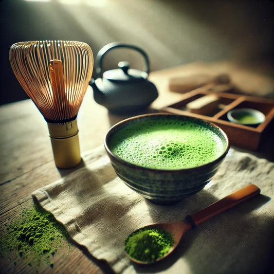 ZEN GLOW™ MATCHA (Ceremonial Grade) - Flavor Notes: Sweet Umami• Fresh Young Greens • Subtle Nori • Creamy Body • Honeyed Finish