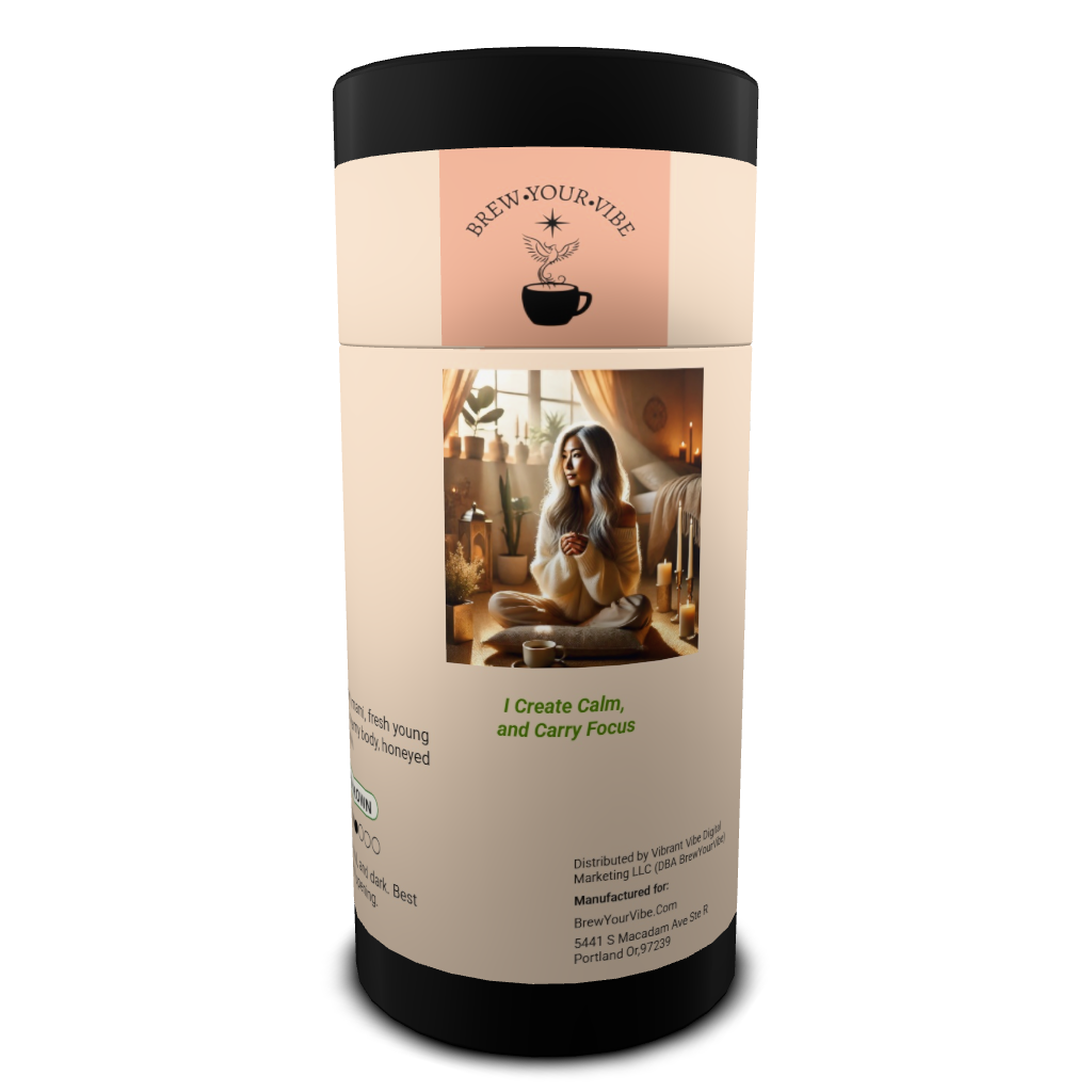 ZEN GLOW™ MATCHA (Ceremonial Grade) - Flavor Notes: Sweet Umami• Fresh Young Greens • Subtle Nori • Creamy Body • Honeyed Finish