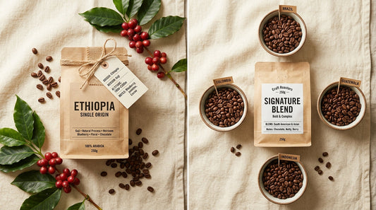 Blog #16 - Single Origin vs. Blended Coffee: What’s the Difference and Which Should You Brew?