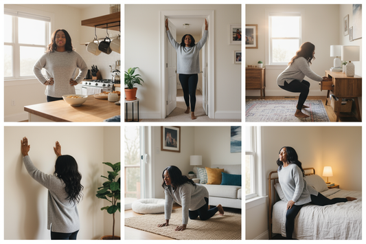 Blog #8 — The Day My Leggings Filed a Complaint (7 Tiny Movement Moments You’ll Actually Do)