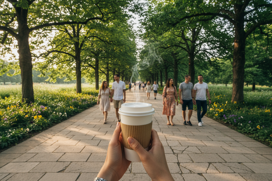 Blog #5 — Brew, Breathe, Walk: A 10-Minute Ritual To Smooth Your Energy (Science-Backed)  Because wellness shouldn’t be complicated—it should feel like a gentle groove you actually keep.