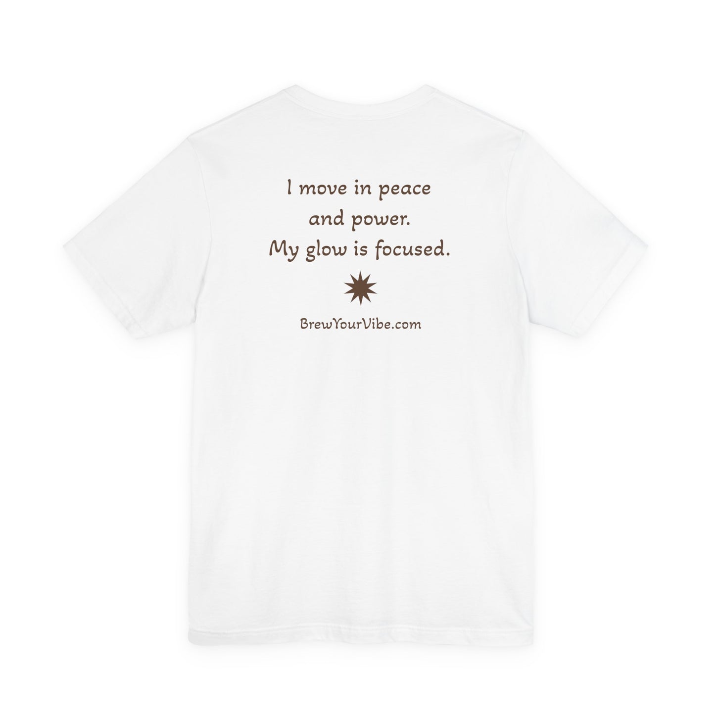 Mantra Tee — "Create Calm, Carry Fire" Lightweight Cotton T‑Shirt