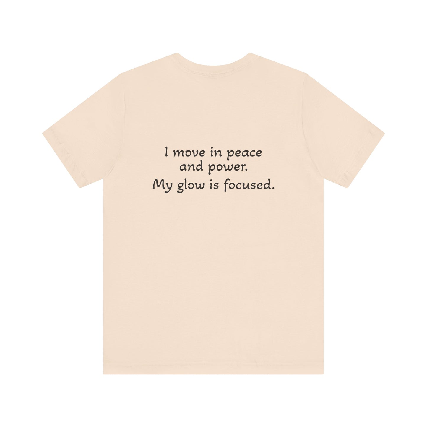 Mantra Tee — "Create Calm, Carry Fire" Lightweight Cotton T‑Shirt