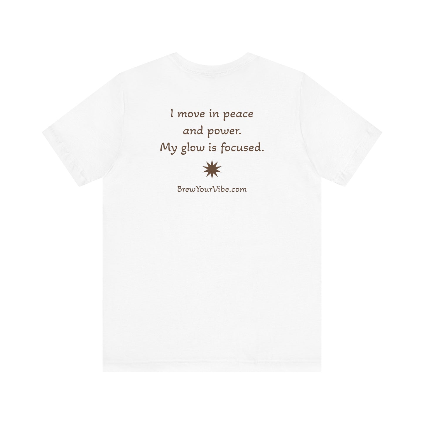 Mantra Tee — "Create Calm, Carry Fire" Lightweight Cotton T‑Shirt