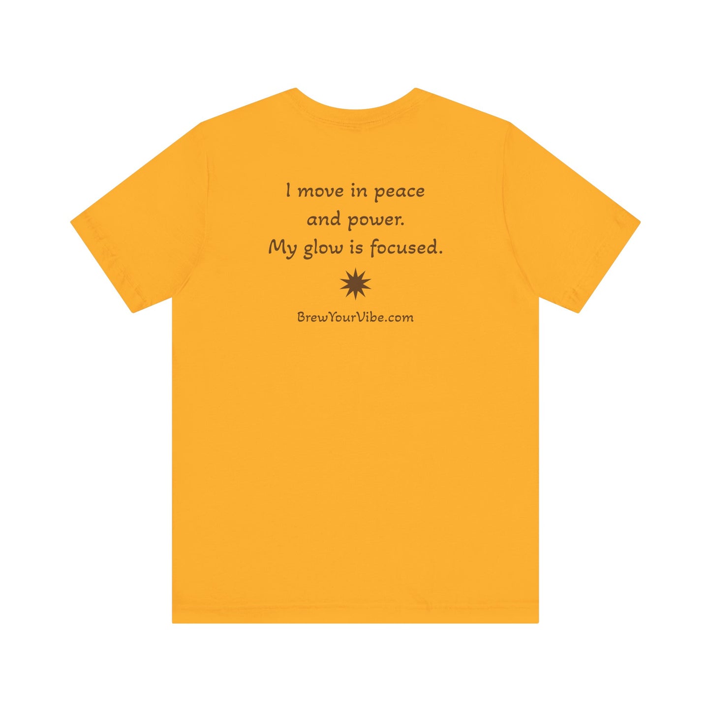 Mantra Tee — "Create Calm, Carry Fire" Lightweight Cotton T‑Shirt