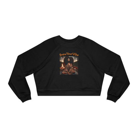 Soft Glow, Quiet Power™ Cropped Luxe Gallery - Sweatshirt
