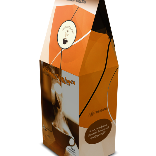 Midnight Ember™ —  Dark French Roast Coffee (Whole Bean)  Tasting Notes: Baker’s Chocolate  • Caramelized sugar • Toasted Oak - Origin: Brazil