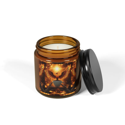 Amber Phoenix Rising Soy Candle | Transformation Ritual for Women Who Rise