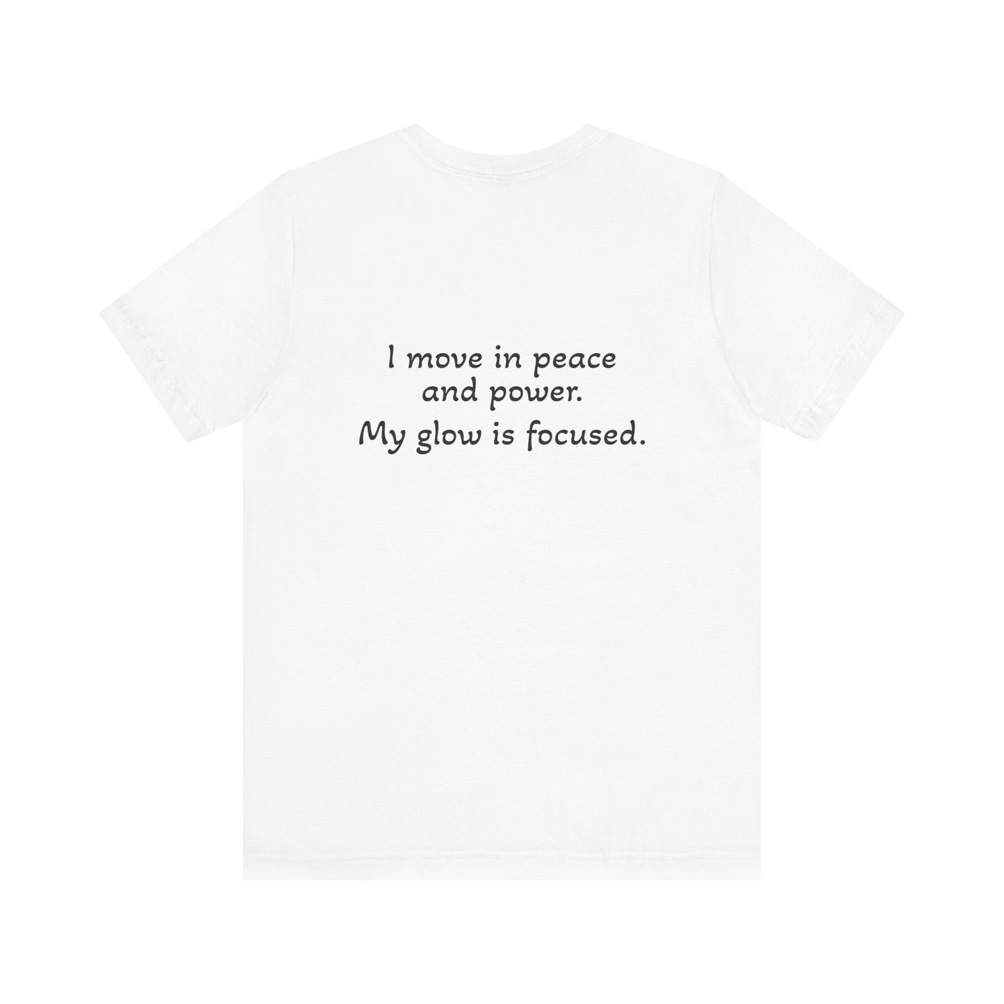 Mantra Tee — "Create Calm, Carry Fire" Lightweight Cotton T‑Shirt