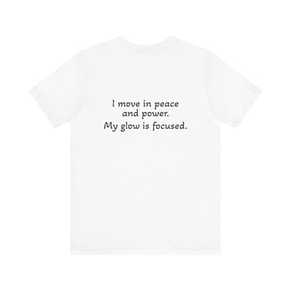 Mantra Tee — "Create Calm, Carry Fire" Lightweight Cotton T‑Shirt