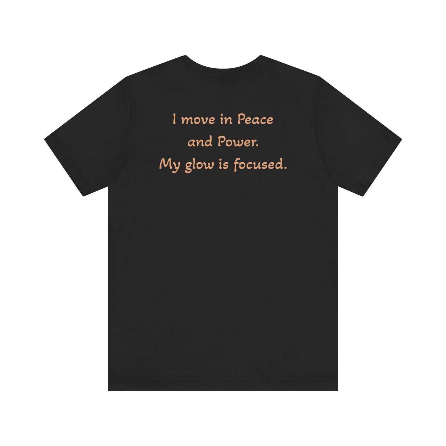 Mantra Tee — "Create Calm, Carry Fire" Lightweight Cotton T‑Shirt