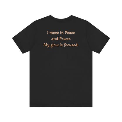 Mantra Tee — "Create Calm, Carry Fire" Lightweight Cotton T‑Shirt