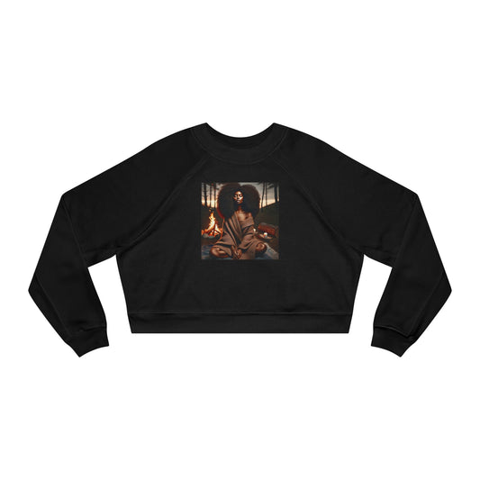 Soft Glow, Quiet Power™ Cropped Luxe Gallery - Sweatshirt