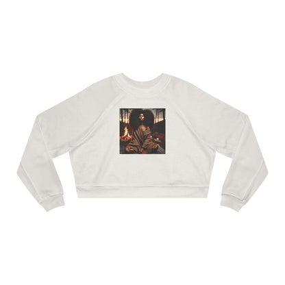Soft Glow, Quiet Power™ Cropped Luxe Gallery - Sweatshirt