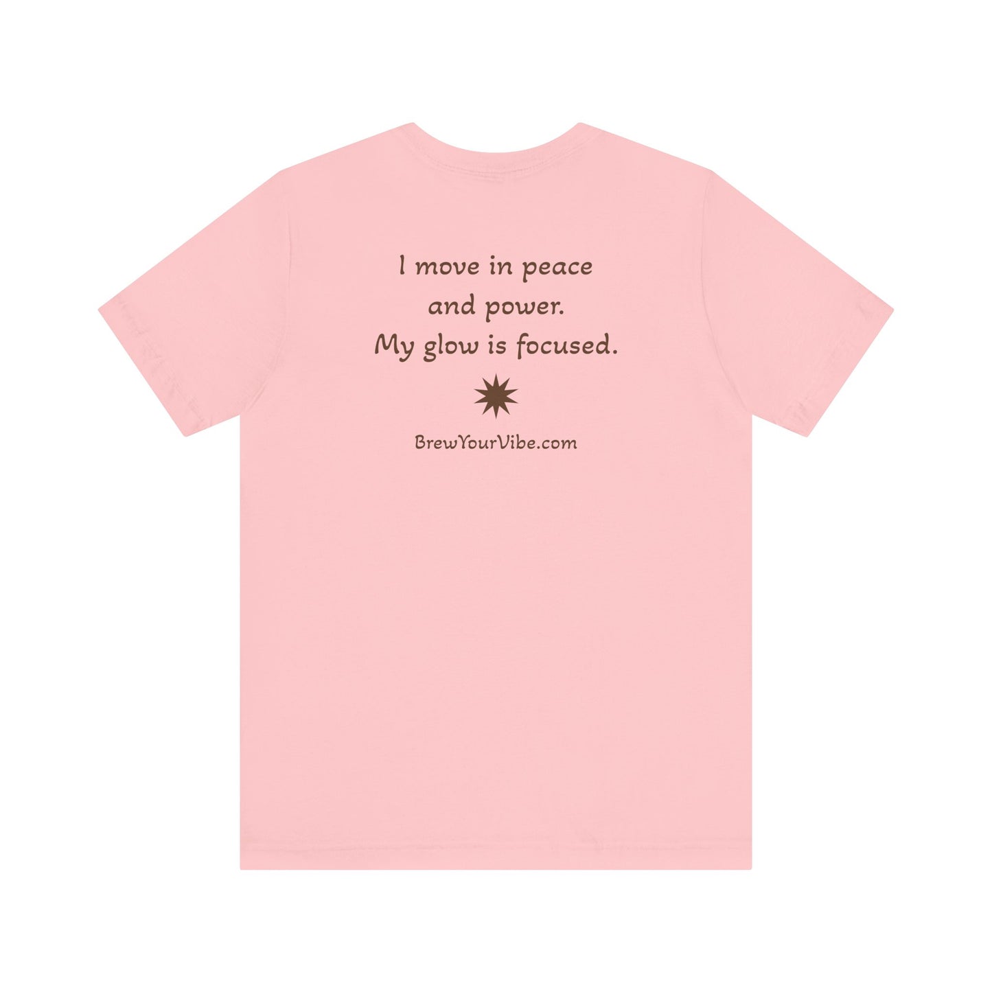 Mantra Tee — "Create Calm, Carry Fire" Lightweight Cotton T‑Shirt