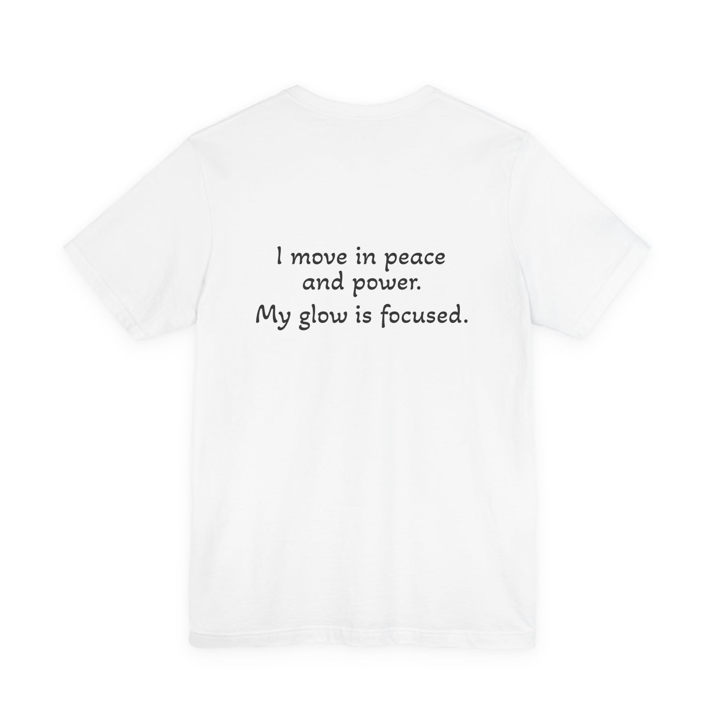 Mantra Tee — "Create Calm, Carry Fire" Lightweight Cotton T‑Shirt