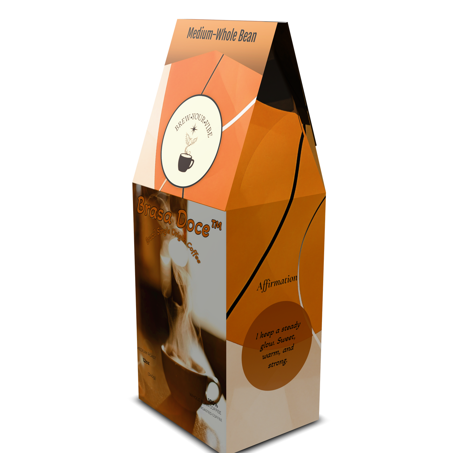 BRASA DOCE™ - Medium Roast Coffee (Whole Bean) - Tasting Notes: Roasted Peanut • Honey • Milk Chocolate -   Single Origin: Brazil