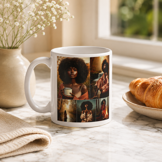 The Create Calm. Carry Fire. Ritual Mug | Golden Hour Collection