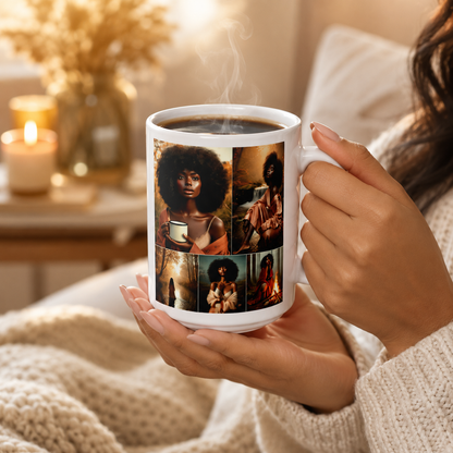 The Create Calm. Carry Fire. Ritual Mug | Golden Hour Collection