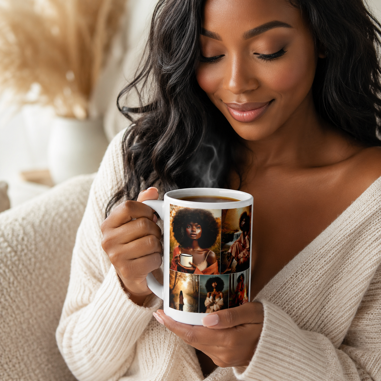The Create Calm. Carry Fire. Ritual Mug | Golden Hour Collection