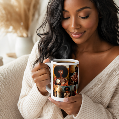 The Create Calm. Carry Fire. Ritual Mug | Golden Hour Collection