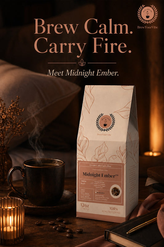 Midnight Ember™ — Dark French Roast Coffee (Ground) Tasting Notes: Baker’s Chocolate  • Caramelized sugar • Toasted Oak - Origin: Brazil