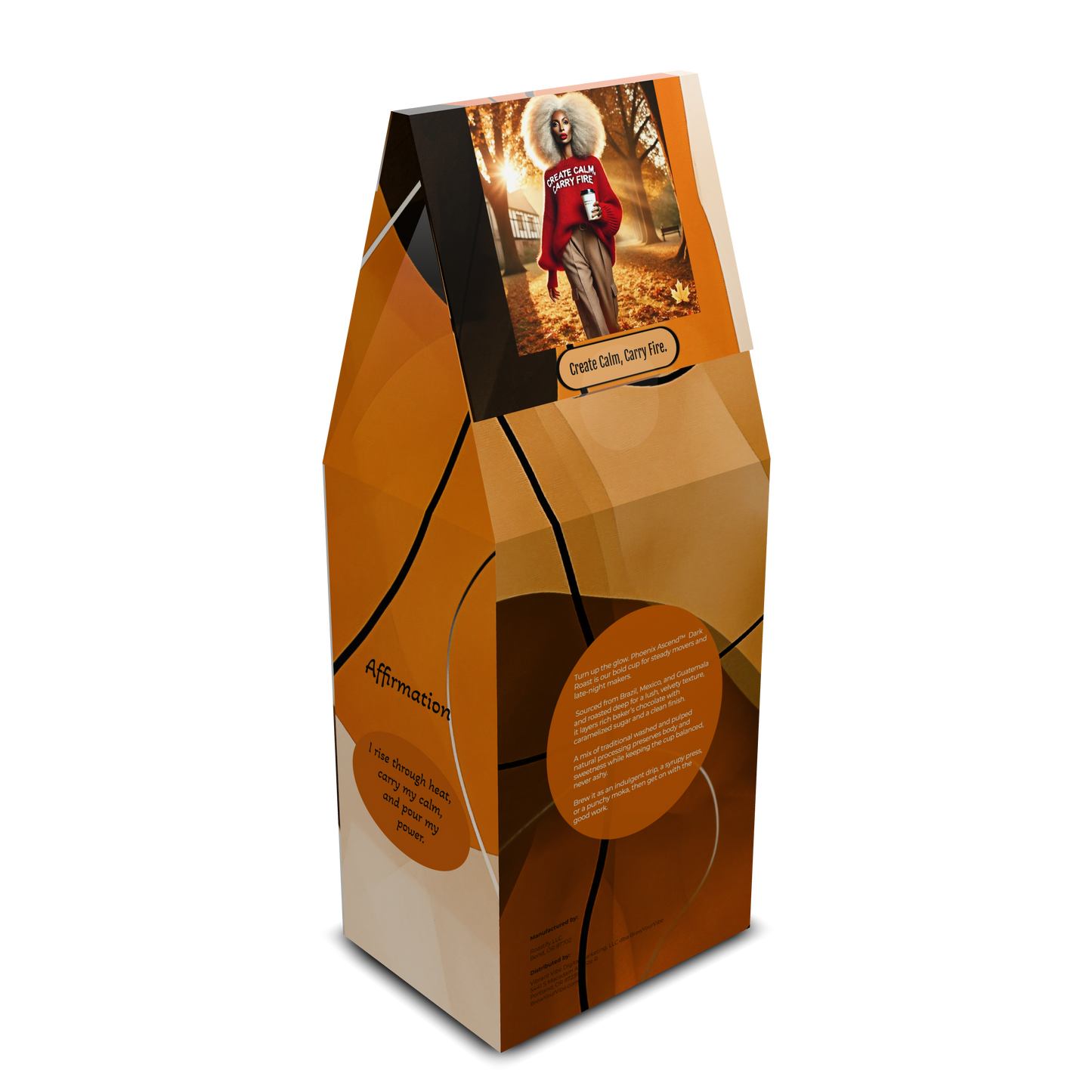 PHOENIX ASCEND™ — Dark Roast Coffee (Ground)- Tasting Notes: Rich Bakers Chocolate • Caramelized Sugar - Origins: Brazil • Mexico • Guatemala