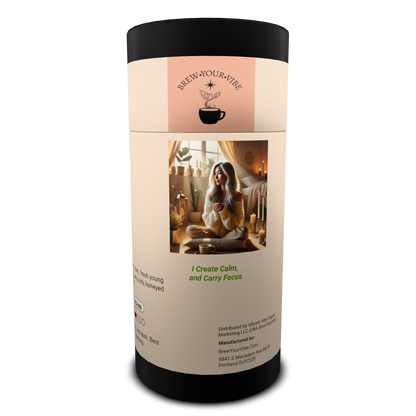ZEN GLOW™ MATCHA (Ceremonial Grade) - Flavor Notes: Sweet Umami• Fresh Young Greens • Subtle Nori • Creamy Body • Honeyed Finish